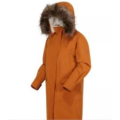 Regatta Womens/Ladies Shiloh Faux Fur Trim Parka (Black) -jacket shop k007c98c088201741a8c62503b270dddc