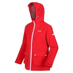 Regatta Womens/Ladies Baysea Waterproof Jacket (True Red) -jacket shop k01ced7fbdcad128051eb749608b79fd1