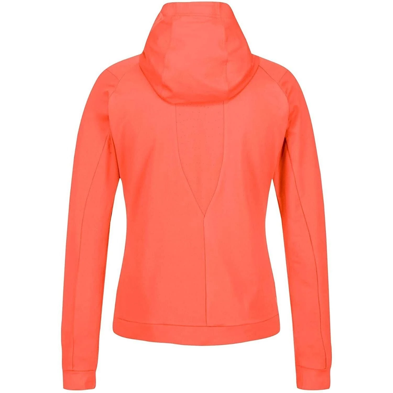 Regatta Womens/Ladies Cuba II Soft Shell Jacket (Neon Peach) 4 Regatta Womens/Ladies Cuba II Soft Shell Jacket (Neon Peach) - Image 2