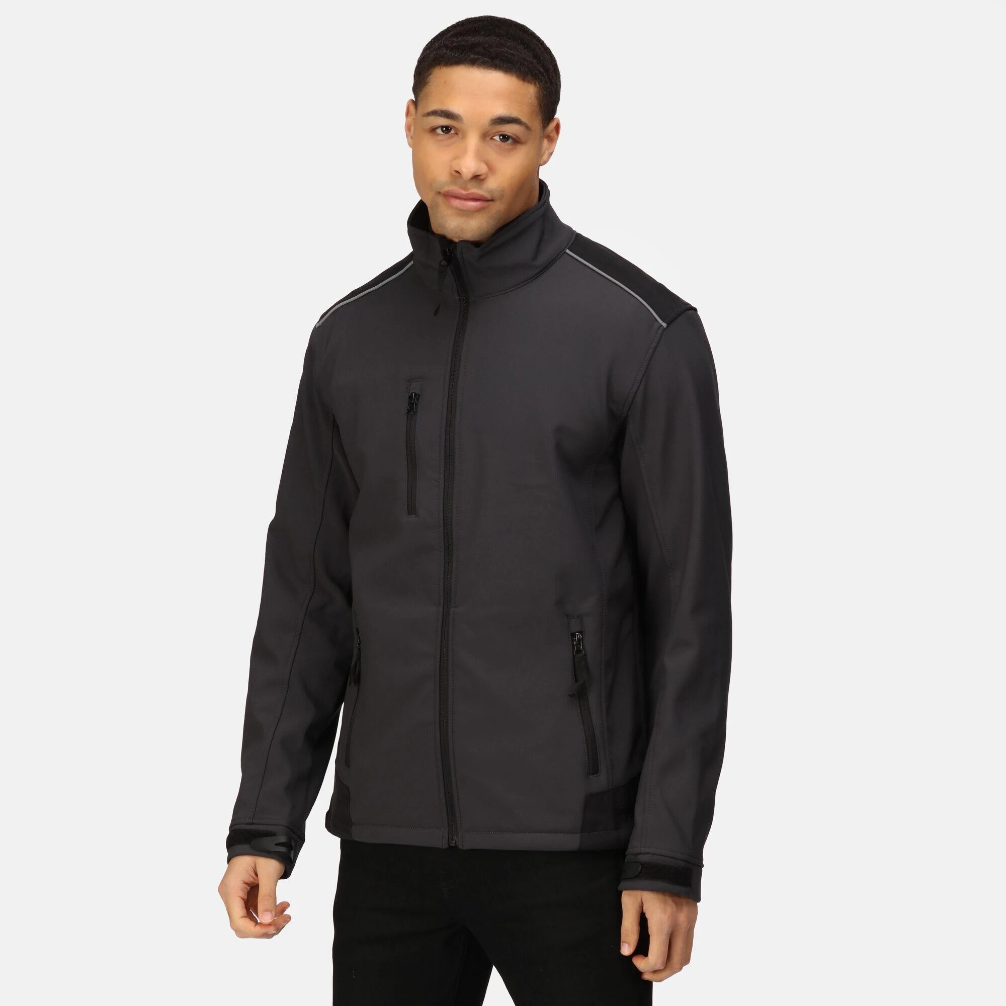 Regatta Mens Sandstorm Jacket (Black) 11 Regatta Mens Sandstorm Jacket (Black) - Image 9