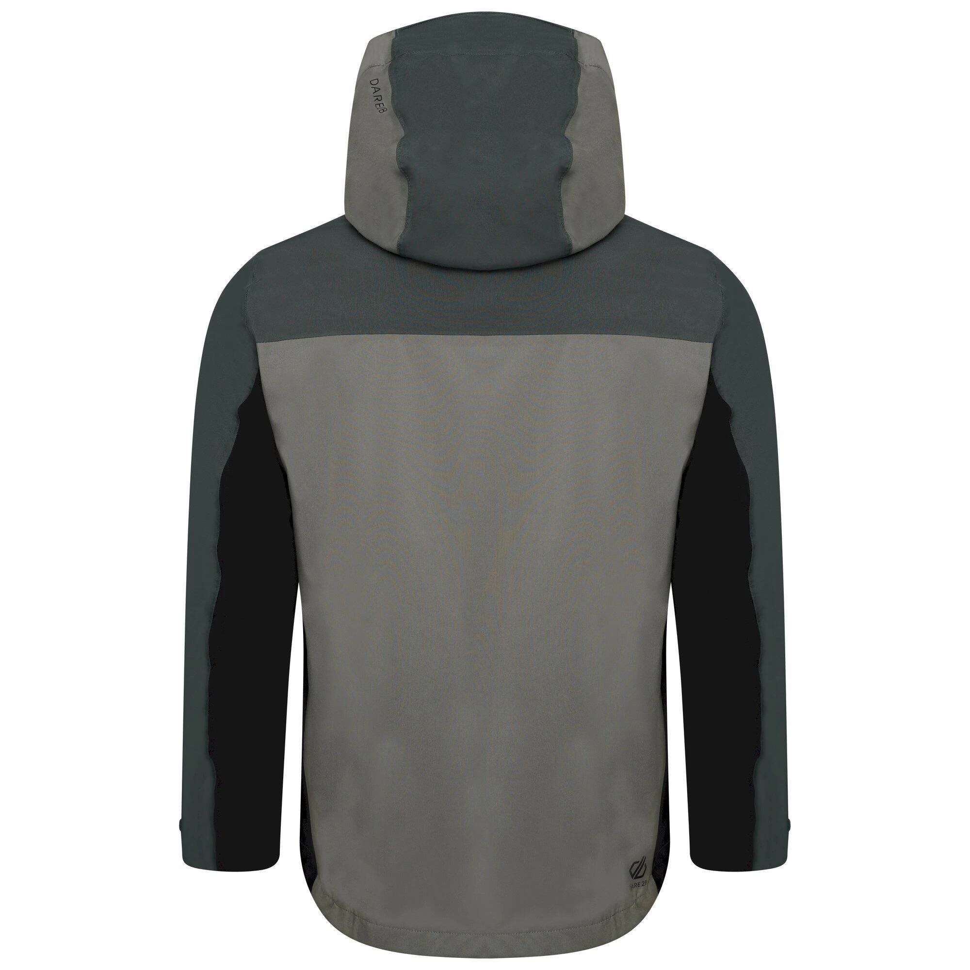 Dare 2b Mens The Jenson Button Edit Diluent Recycled Waterproof Jacket (Danger Red/Orion 6 Dare 2b Mens The Jenson Button Edit Diluent Recycled Waterproof Jacket (Danger Red/Orion - Image 4