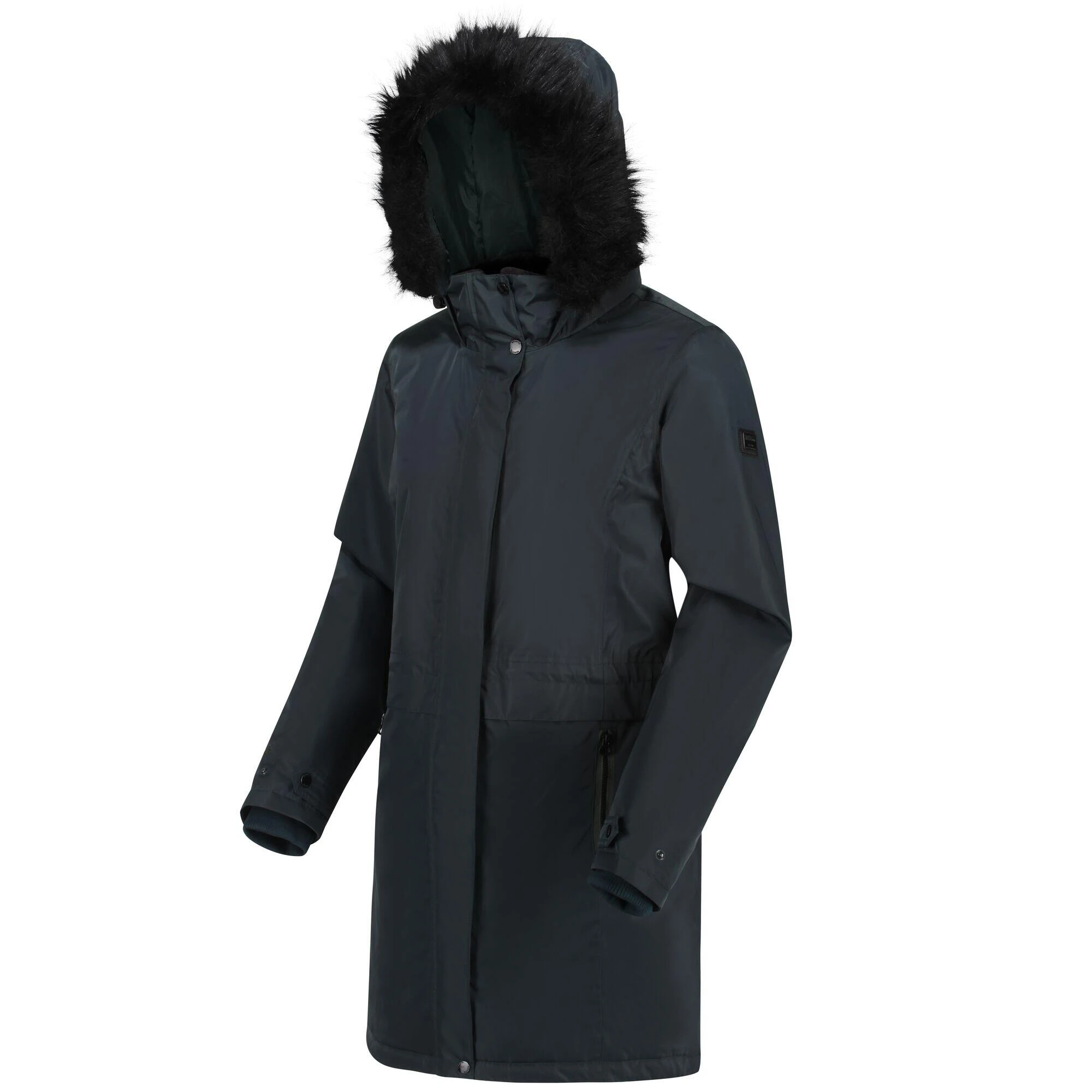 Regatta Womens/Ladies Lexis Parka (Black) 6 Regatta Womens/Ladies Lexis Parka (Black) - Image 4