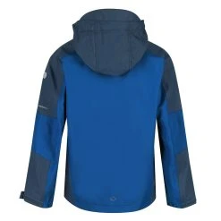 Regatta Childrens/Kids Calderdale II Waterproof Jacket (Black/Seal Grey) -jacket shop k04cbd201da3ddf007cdc6143a6d16416