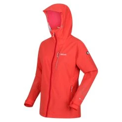 Regatta Womens/Ladies Highton Pro Waterproof Jacket (Rethink Pink/Wild Plum) -jacket shop k0567ae83f291f946387987962f6bb830