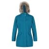 Regatta Womens/Ladies Serleena II Waterproof Insulated Jacket (Gulfstream) -jacket shop k081e1846e35f1dfa9bc2f529a89d4f62