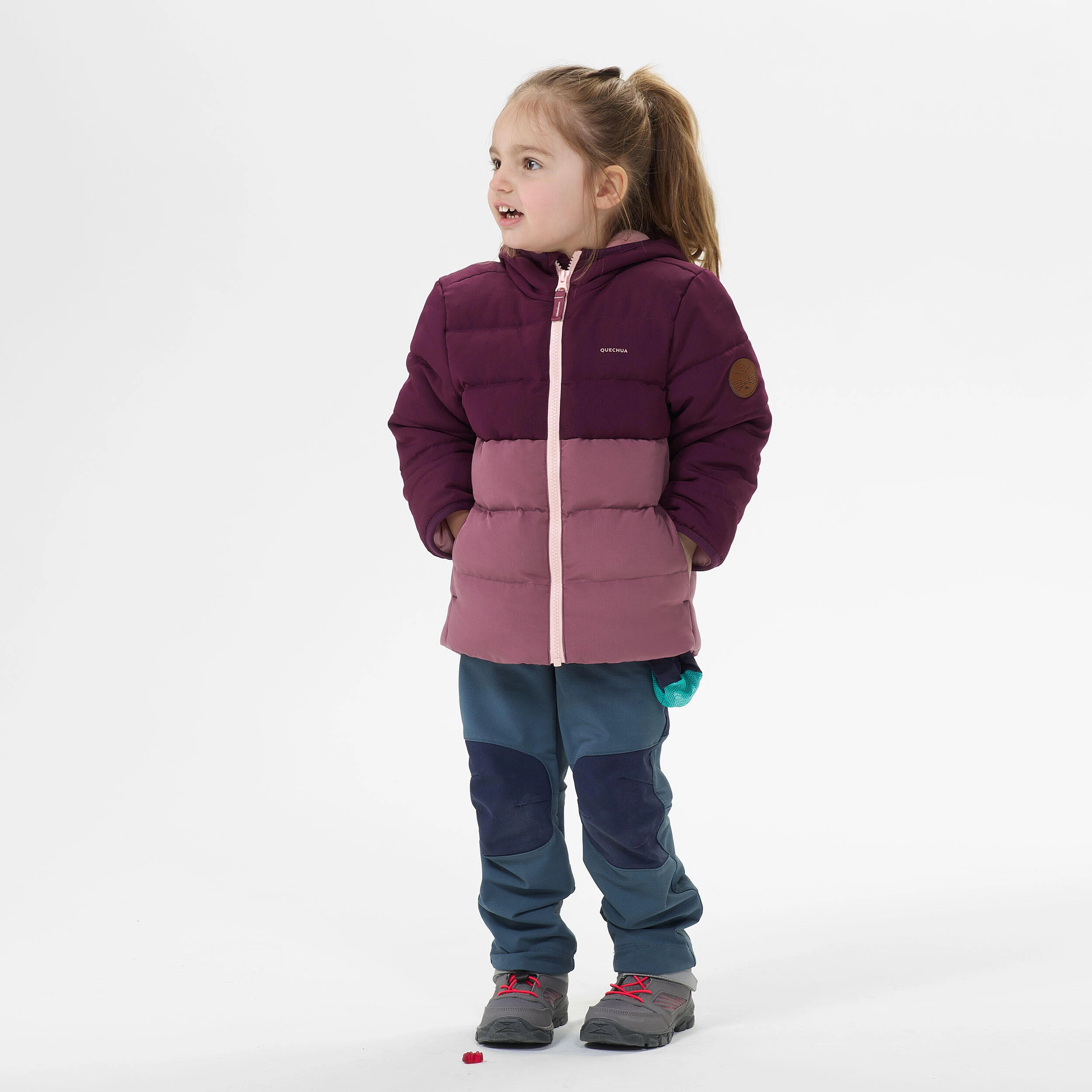 Quechua Kids’ Hiking Padded Jacket - Aged 2-6 14 Quechua Kids’ Hiking Padded Jacket - Aged 2-6 - Image 12