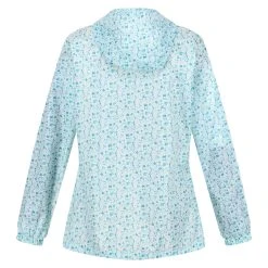 Regatta Womens/Ladies Pack It Ditsy Print Waterproof Jacket (Papaya) -jacket shop k08865e92fae17166254db4c227e097fd