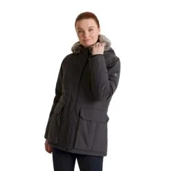 Craghoppers Womens/Ladies Elison Waterproof Jacket (Stormy Sea) -jacket shop k09c008d44a53c8ed59f0e0141e322eab