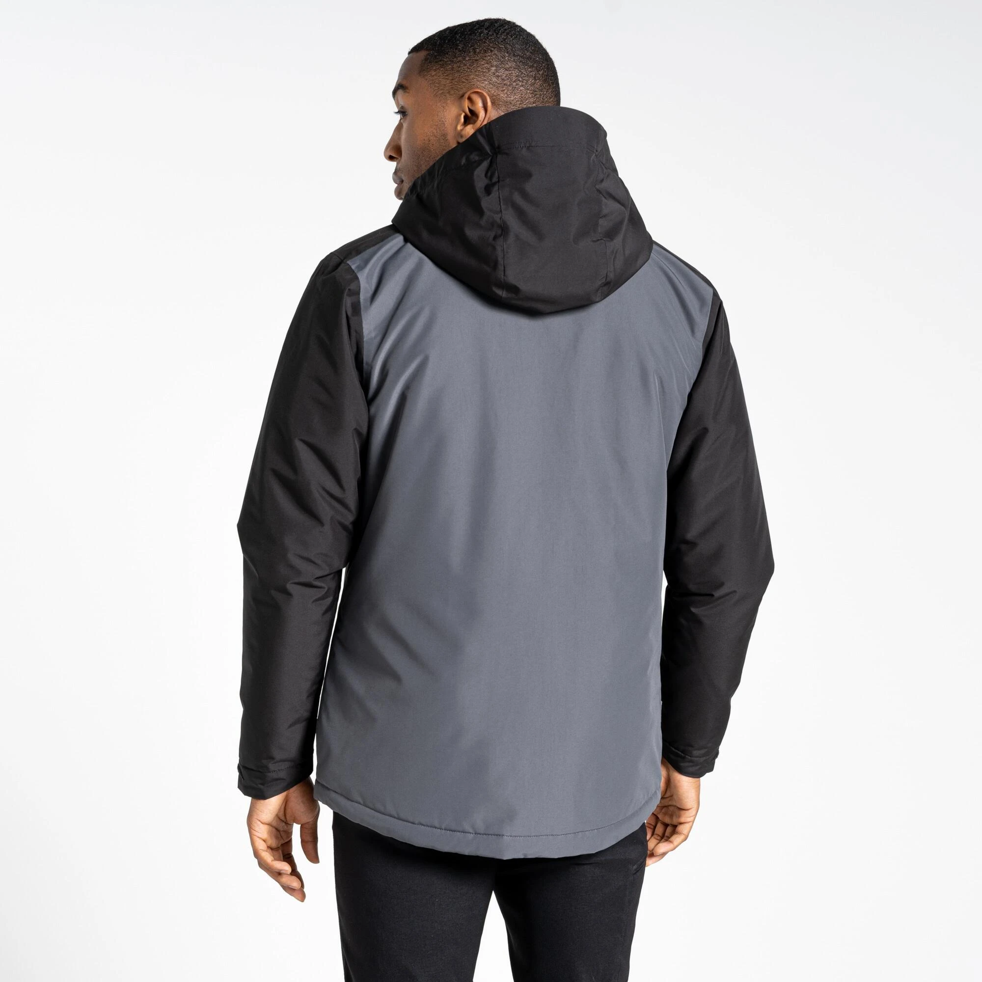 Craghoppers Unisex Adult Expert Thermic Insulated Waterproof Jacket (Carbon Grey/Black) 6 Craghoppers Unisex Adult Expert Thermic Insulated Waterproof Jacket (Carbon Grey/Black) - Image 4