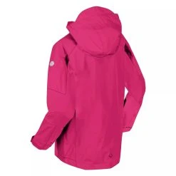 Regatta Childrens/Kids Calderdale II Waterproof Jacket (Black/Seal Grey) -jacket shop k0c2b3bd9ae214626904fad9d699bd9ab