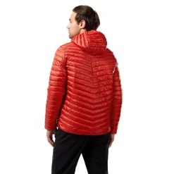 Craghoppers Mens Expolite Hooded Padded Jacket (Black/Magma Orange) -jacket shop k0c7f79bb6ff21352119caba3071133f9