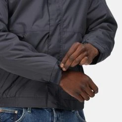 Regatta Mens Eco Dover Waterproof Insulated Jacket (Black/Ash) -jacket shop k10ffdb0bb47796ab0a9d229eb936b2f0