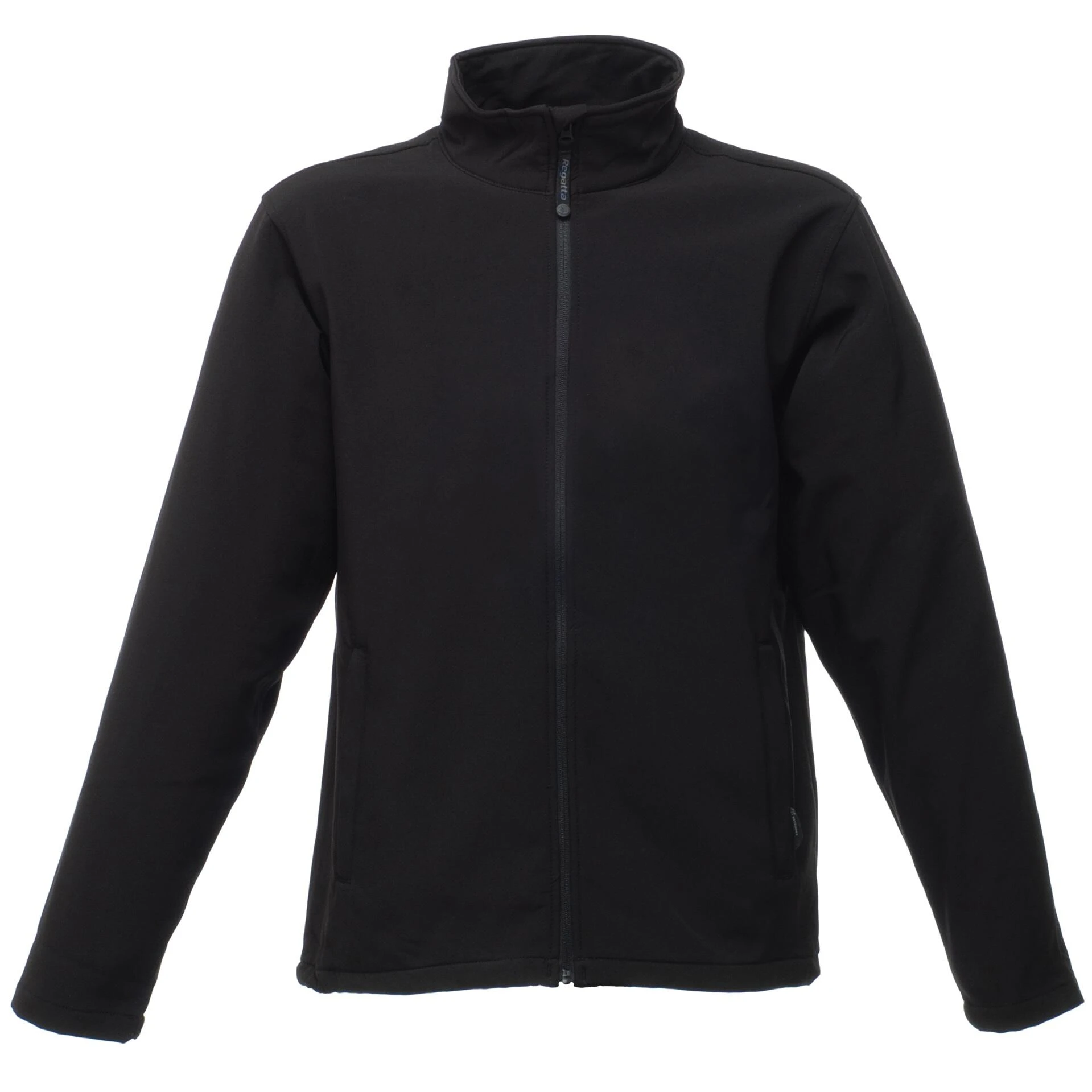 Regatta Mens Reid Water Repellent Softshell Jacket (Black) 3 Regatta Mens Reid Water Repellent Softshell Jacket (Black)