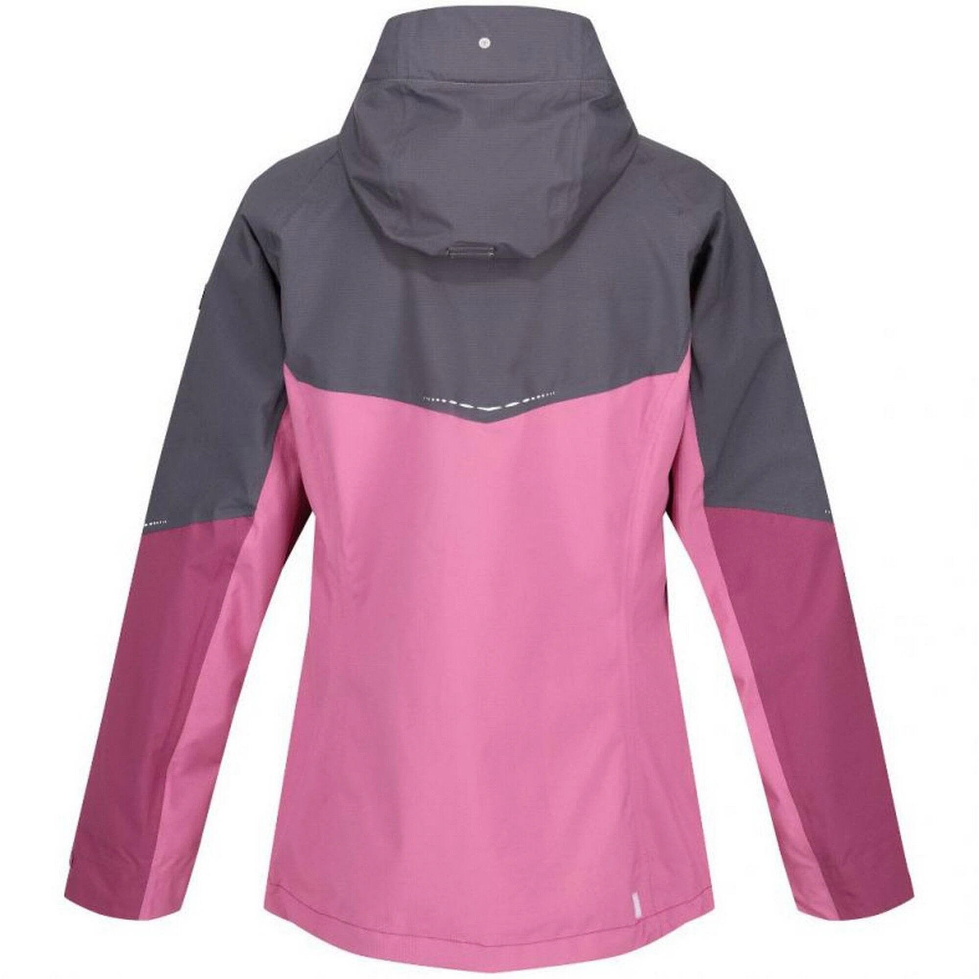 Regatta Womens/Ladies Carletta VII 2 In 1 Waterproof Jacket (Seal Grey/Amaranth Haze) 4 Regatta Womens/Ladies Carletta VII 2 In 1 Waterproof Jacket (Seal Grey/Amaranth Haze) - Image 2