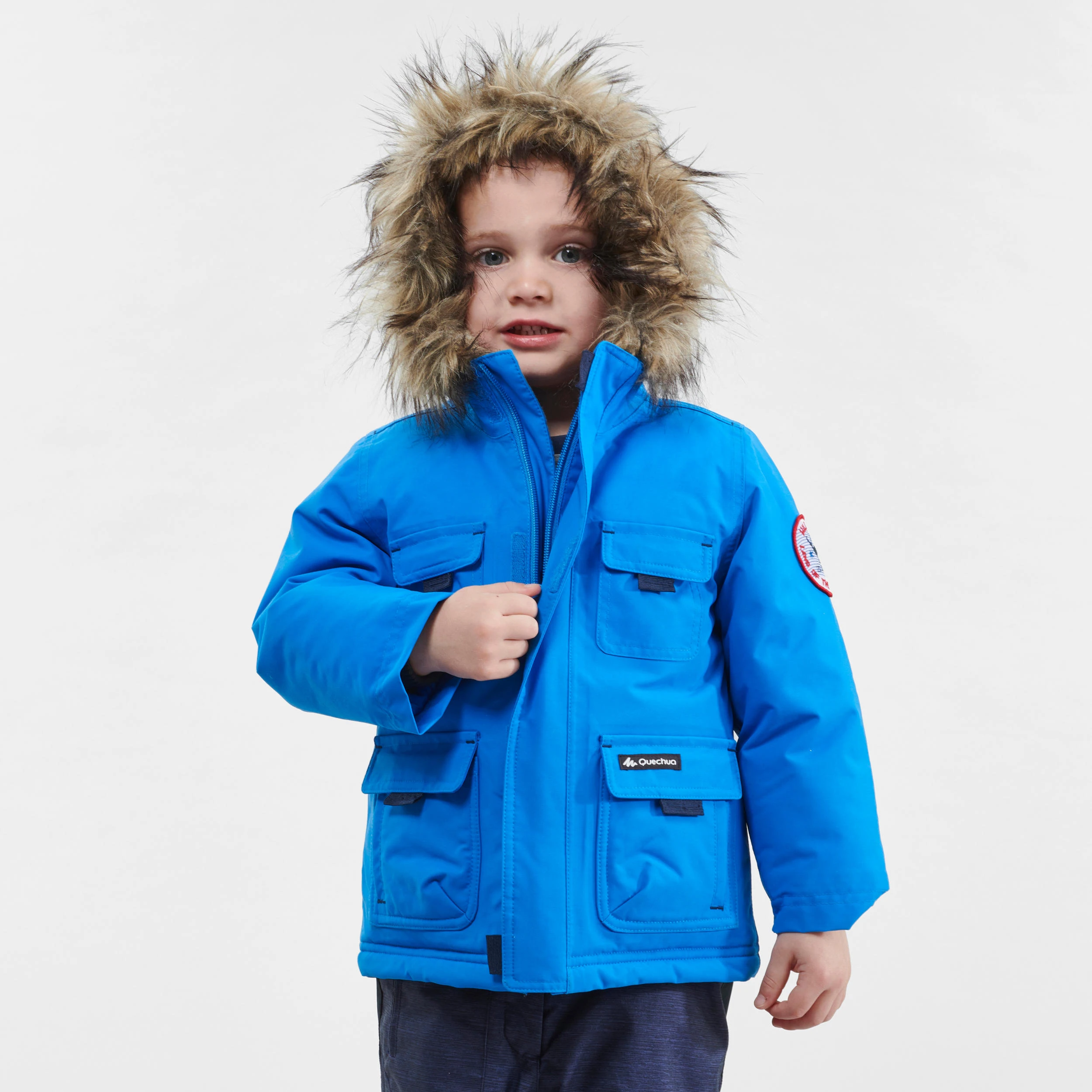 Quechua Kids’ Winter Waterproof Hiking Parka SH500 Ultra-Warm 2 7 Quechua Kids’ Winter Waterproof Hiking Parka SH500 Ultra-Warm 2 - Image 5