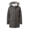 Craghoppers Womens/Ladies Kirsten Waterproof Jacket (Charcoal Marl) -jacket shop k14a34cba4f39846a5b826d156f4fd6ce