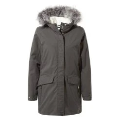 Craghoppers Womens/Ladies Kirsten Waterproof Jacket (Charcoal Marl)