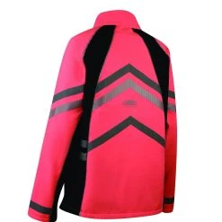 Weatherbeeta Unisex Adult Reflective Fleece Lined Soft Shell Jacket (Hi Vis Pink) -jacket shop k14d3068b37c80812966415a6cb703f9b