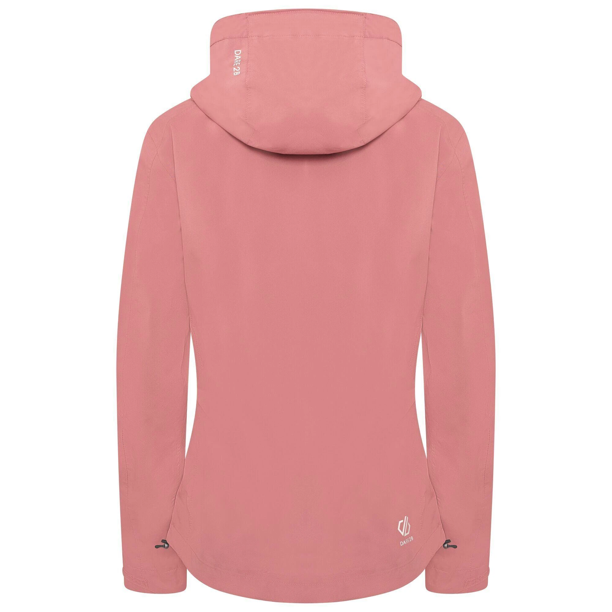 Dare 2b Womens/Ladies Anew Recycled Waterproof Jacket (Black) 9 Dare 2b Womens/Ladies Anew Recycled Waterproof Jacket (Black) - Image 7