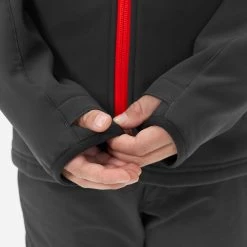 Quechua Kids’ Softshell Hiking Jacket - MH550 Black -jacket shop k16809d633a60d9c89c203d6646cda92a