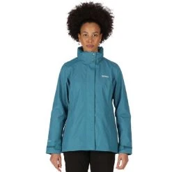 Regatta Great Outdoors Womens/Ladies Daysha Waterproof Shell Jacket (Turquoise) -jacket shop k173d55d5ab41ca21e8f9b8b7dd5dfa14
