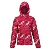 Regatta Womens/Ladies Serenton Brush Stroke Waterproof Jacket (Wild Plum) -jacket shop k1965833cf8e128cb6cc88d7d2c920a48