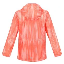 Regatta Childrens/Kids Bagley Gradient Packaway Waterproof Jacket (Neon Peach) -jacket shop k1b39eb7aa49b33cc07dba3c34f68ebfb