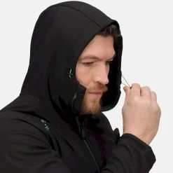Regatta Mens Surrender Soft Shell Jacket (Iron/Black) -jacket shop k1b80ceee4cd202cef96c6cdc1115e1ab