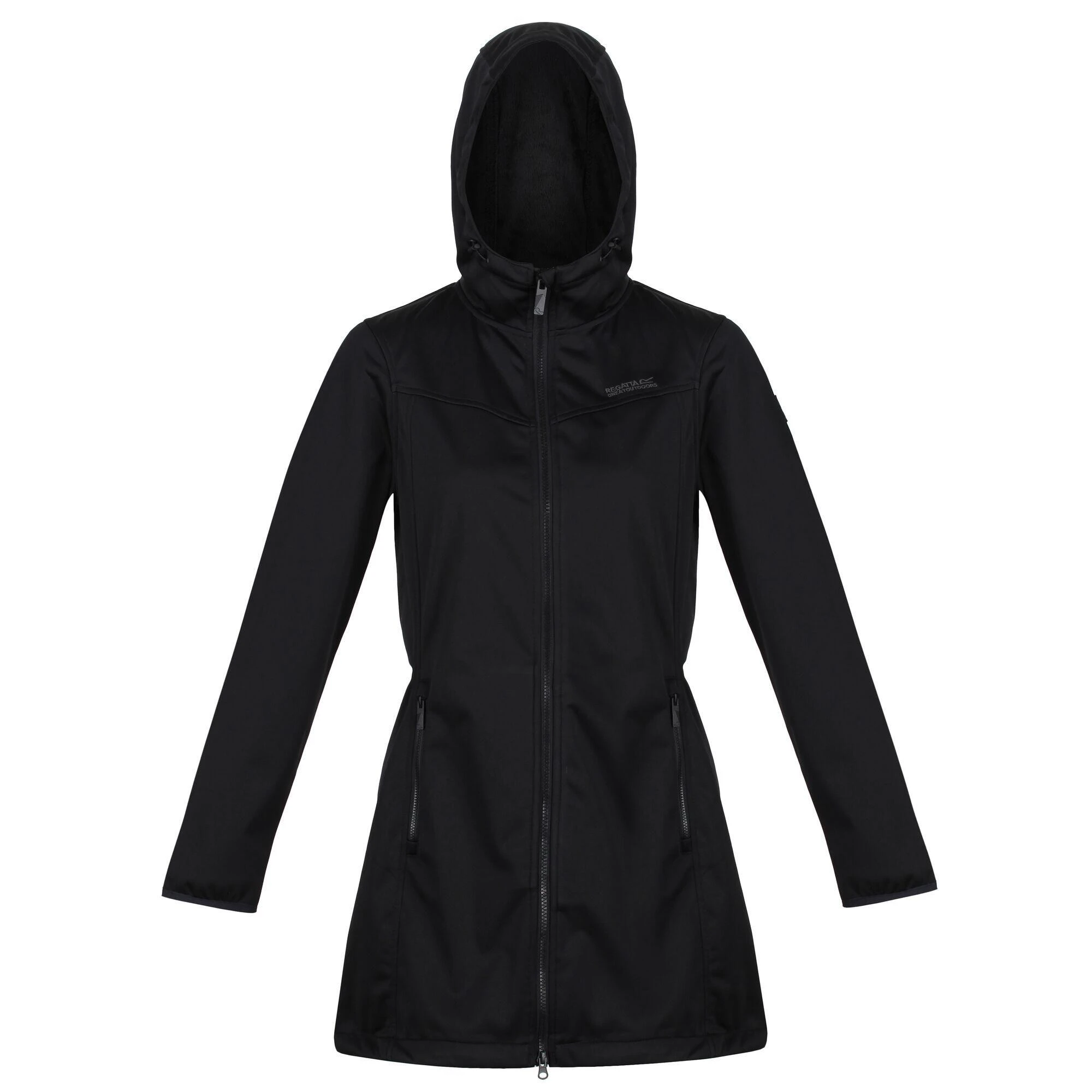 Regatta Womens/Ladies Alerie II Soft Shell Jacket (Dark Denim Marl) 6 Regatta Womens/Ladies Alerie II Soft Shell Jacket (Dark Denim Marl) - Image 4