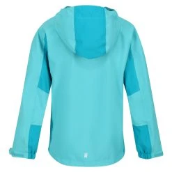 Regatta Childrens/Kids Highton III Waterproof Jacket (Black/India Grey) -jacket shop k1cc0560a4cda5708239fc4eeb9000bee