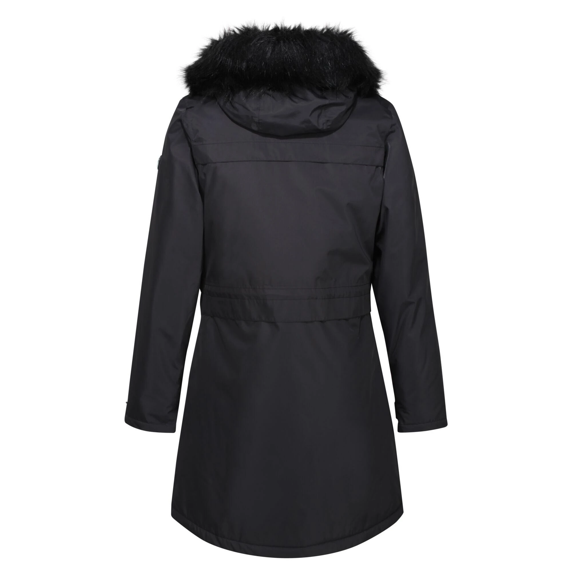 Regatta Womens/Ladies Lexis Parka (Black) 4 Regatta Womens/Ladies Lexis Parka (Black) - Image 2