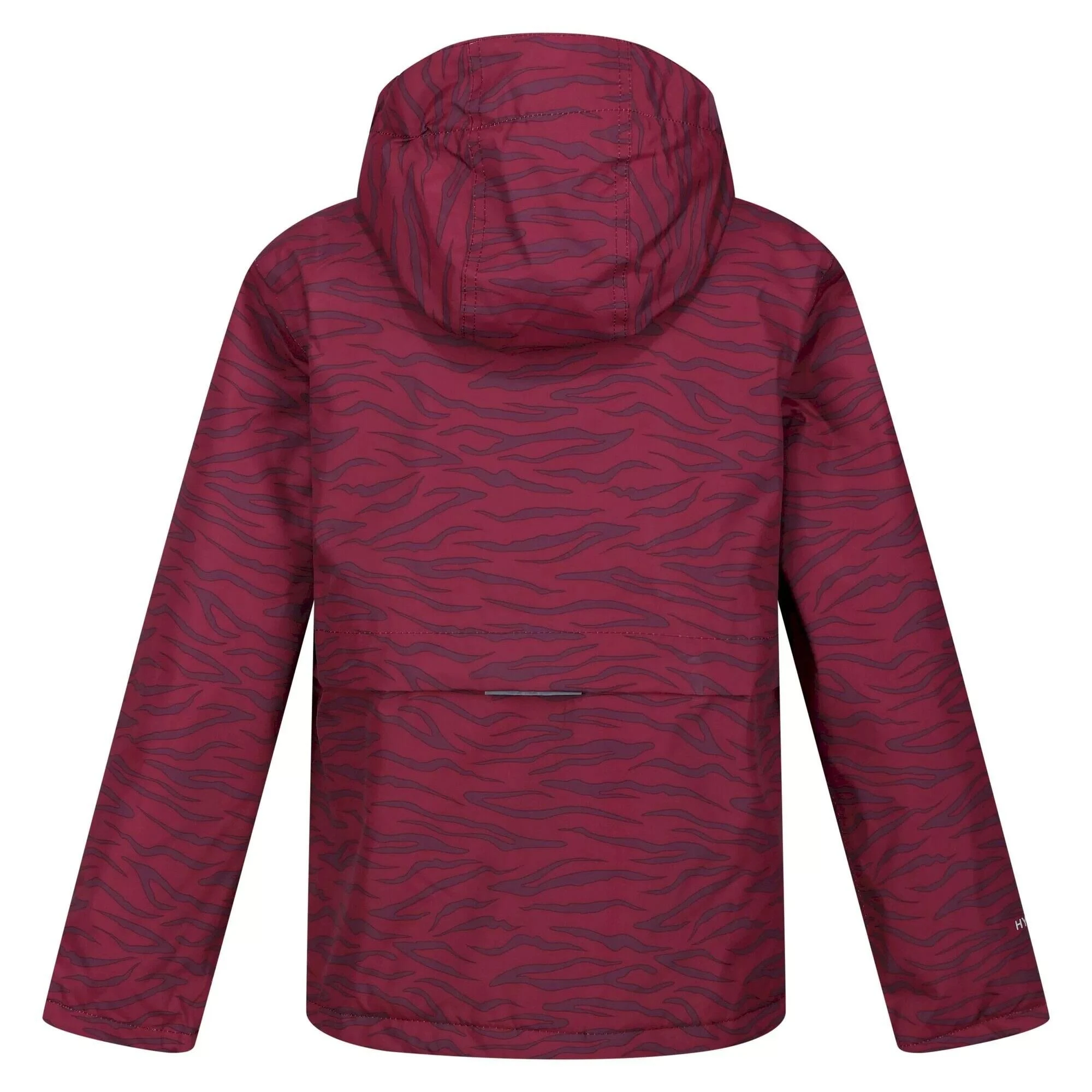 Regatta Childrens/Kids Bambee Zebra Print Waterproof Jacket (Dragonfly) 9 Regatta Childrens/Kids Bambee Zebra Print Waterproof Jacket (Dragonfly) - Image 7