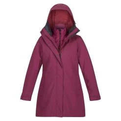 Regatta Womens/Ladies Denbury III 2 In 1 Waterproof Jacket (Dark Denim) -jacket shop k1ec1466e24a31bd88e2852ae531c3da2