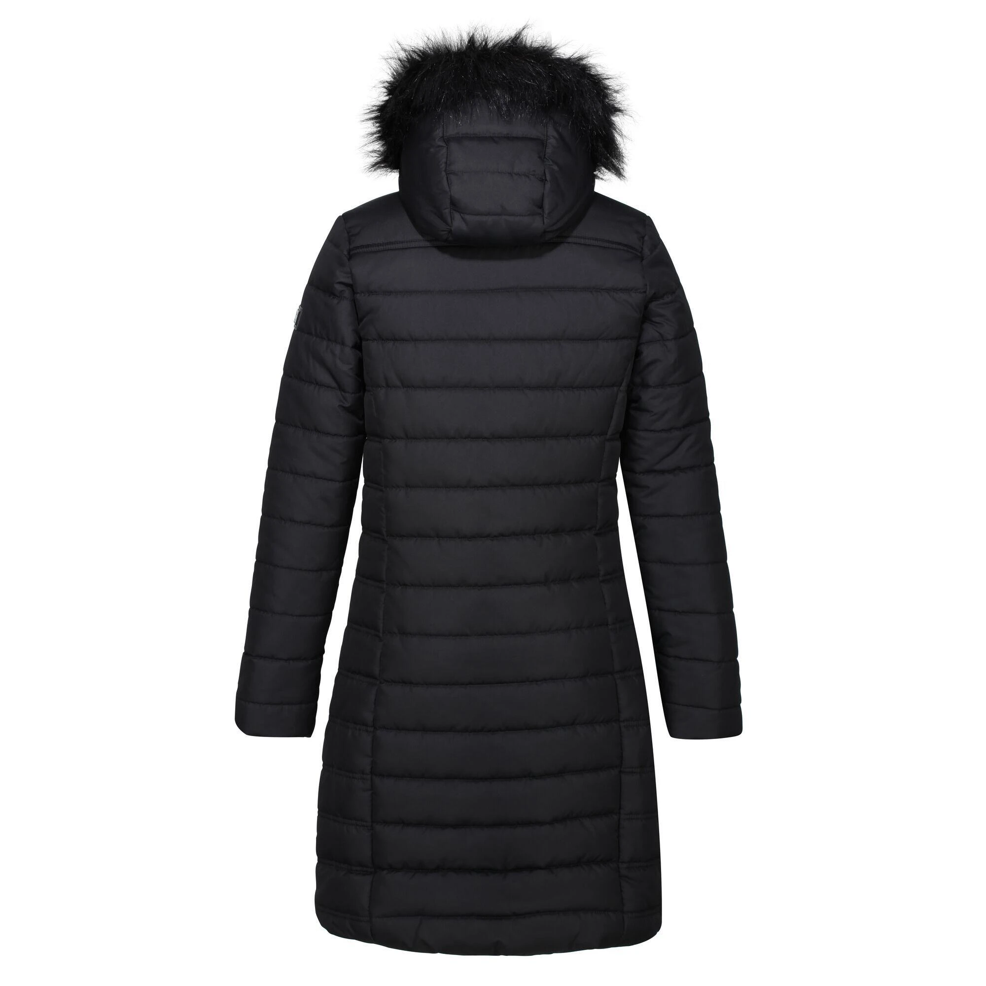 Regatta Womens/Ladies Fritha Parka (Dark Khaki) 10 Regatta Womens/Ladies Fritha Parka (Dark Khaki) - Image 8