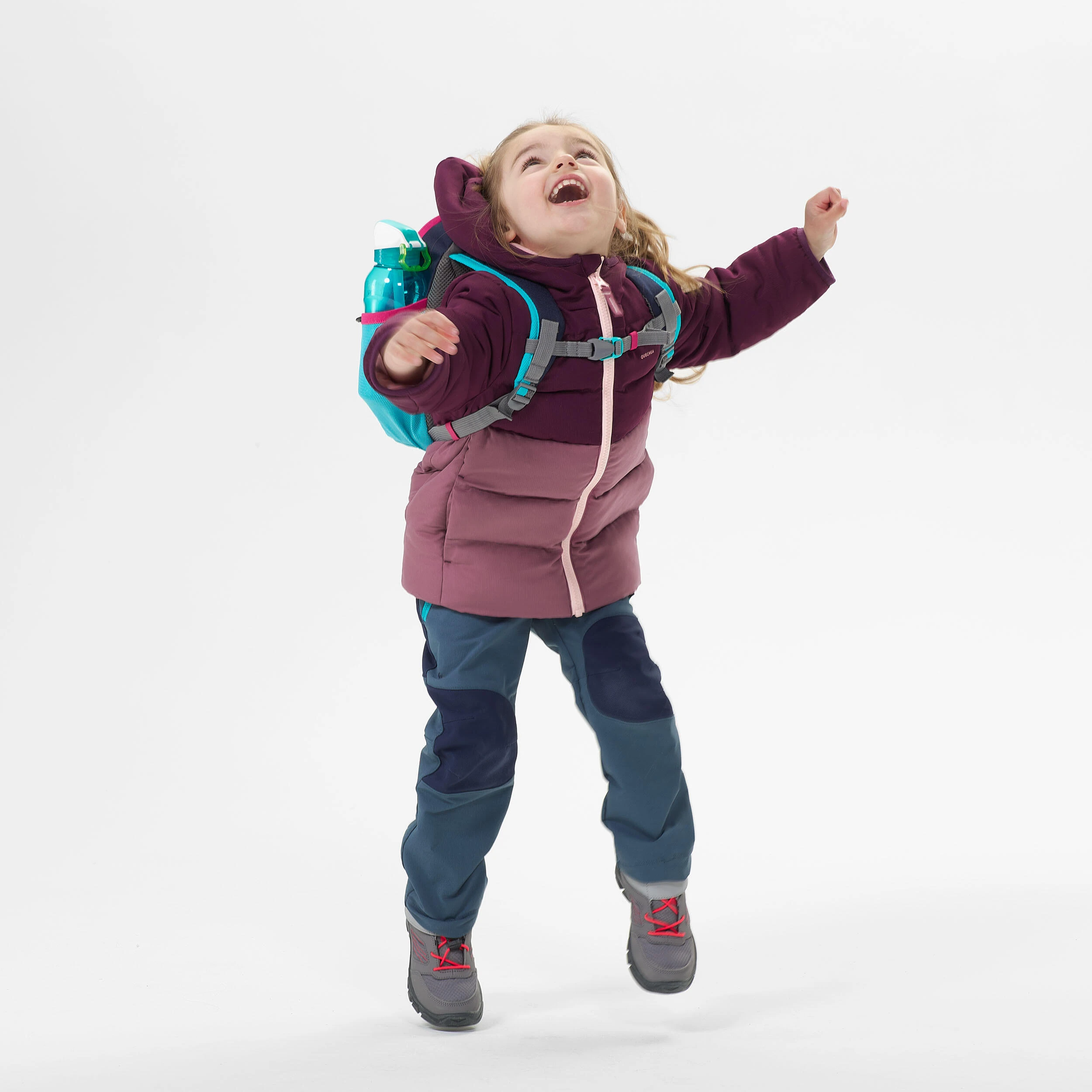 Quechua Kids’ Hiking Padded Jacket - Aged 2-6 12 Quechua Kids’ Hiking Padded Jacket - Aged 2-6 - Image 10