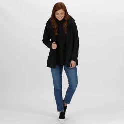 Regatta Womens/Ladies Classic Waterproof Jacket (Black) 8 Regatta Womens/Ladies Classic Waterproof Jacket (Black) -jacket shop k20893c496327cf707f9b0541fc2a38f6