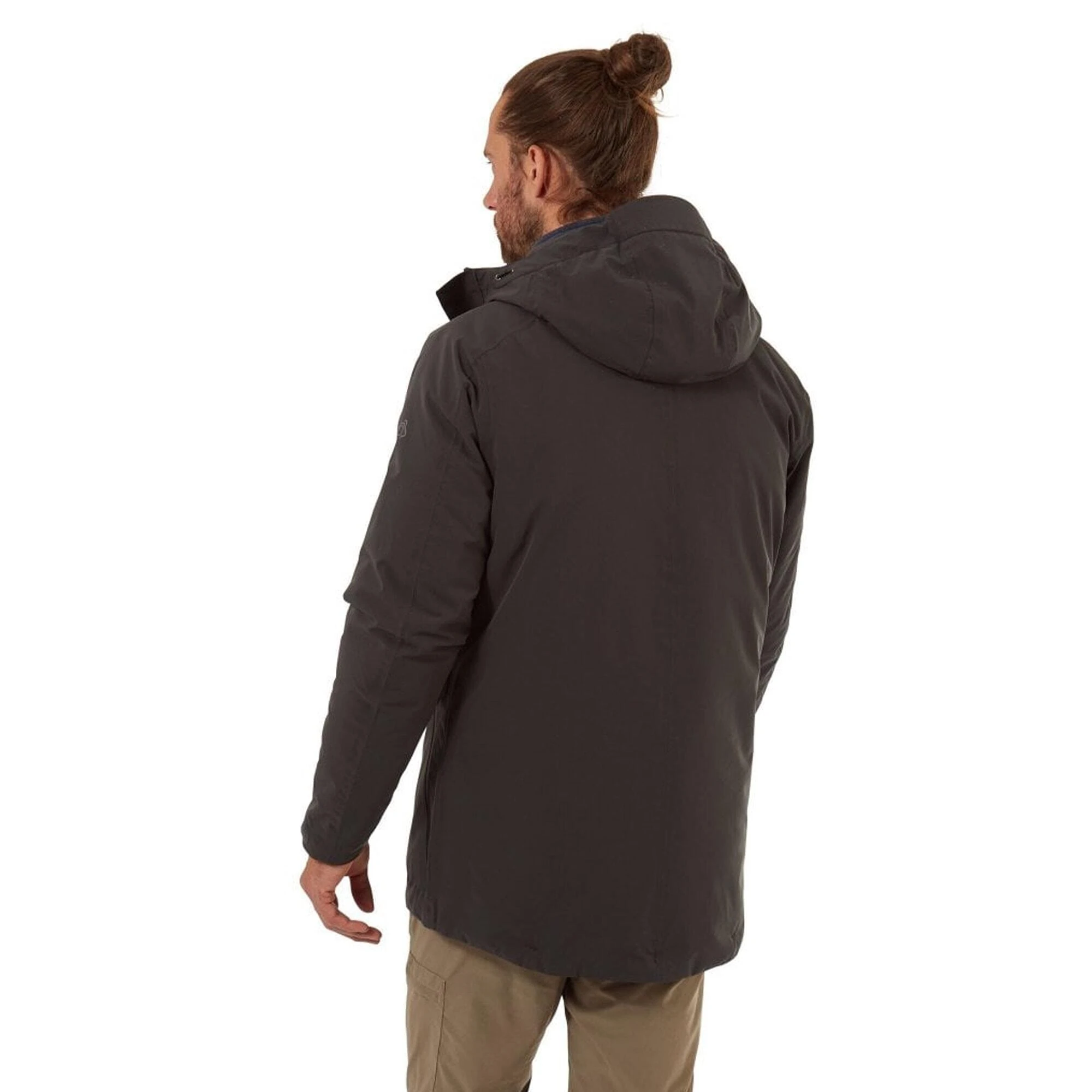 Craghoppers Mens Lorton Waterproof Jacket (Coast Grey) 4 Craghoppers Mens Lorton Waterproof Jacket (Coast Grey) - Image 2