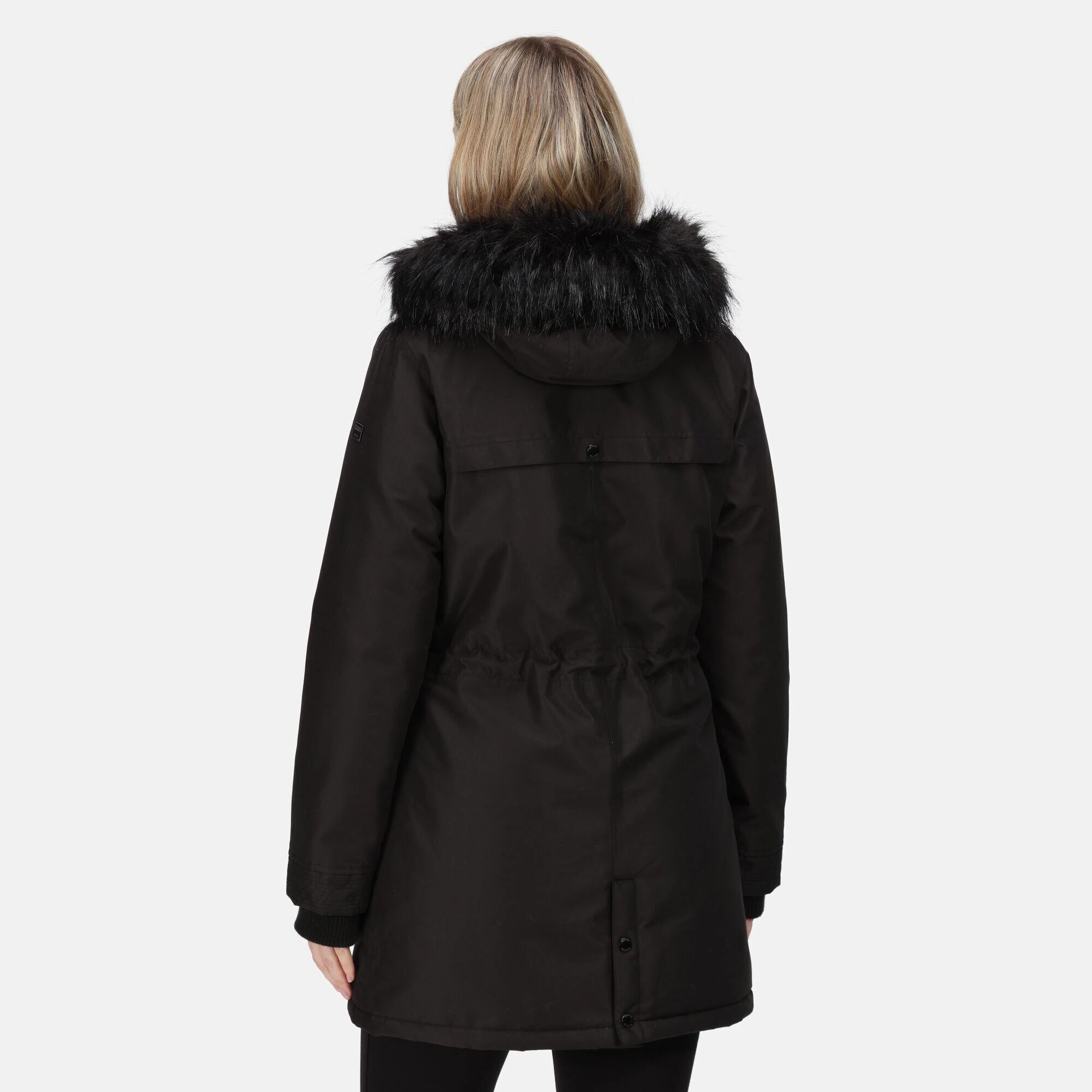 Regatta Womens/Ladies Samiyah Insulated Parka (Black) 4 Regatta Womens/Ladies Samiyah Insulated Parka (Black) - Image 2