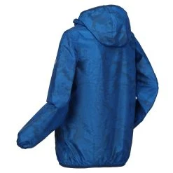 Regatta Kids' Printed Lever Packaway Waterproof Jacket -jacket shop k27b00acb3c4d8ce79d52b734eaca2f86