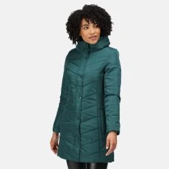 Regatta Womens/Ladies Parthenia Rochelle Humes Insulated Parka (Black) -jacket shop k27ec260cba28b156bde5afdc9c6abed0