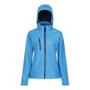 Regatta Womens/Ladies Venturer 3 Layer Membrane Soft Shell Jacket (French Blue/Navy) -jacket shop k2874a9a3c9037dd913558f88609ebb96