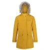 Regatta Womens/Ladies Serleena II Faux Fur Insulated Winter Parka (Mustard Seed) -jacket shop k293c6b3e980a2dc6fea91629fccb1e64