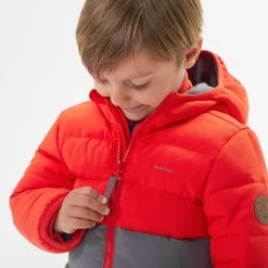 Quechua Kids’ Hiking Padded Jacket - Aged 2-6 -jacket shop k2943ad51a79f28c54747b2fd249640a0