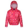 Regatta Childrens/Kids Peppa Pig Polka Dot Hooded Waterproof Jacket (Blush Red) -jacket shop k299cba3da4e2b608a6c558b7af9350aa