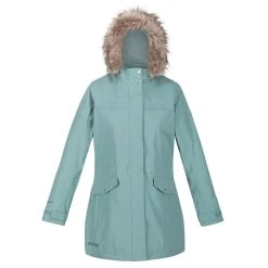 Regatta Womens/Ladies Serleena II Waterproof Insulated Jacket (Gulfstream) -jacket shop k29cc1661a4a8afbe559650469b9dfa28