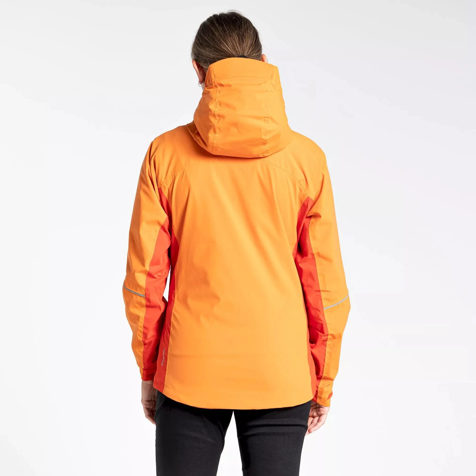 Craghoppers Womens/Ladies Dynamic Waterproof Jacket (Nectar Orange/Blood Orange) 4 Craghoppers Womens/Ladies Dynamic Waterproof Jacket (Nectar Orange/Blood Orange) - Image 2