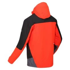 Regatta Mens Highton II Waterproof Insulated Jacket (Cajun Orange/Black) -jacket shop k2ac09788106f6bc9a2f83b6c4d4e37da