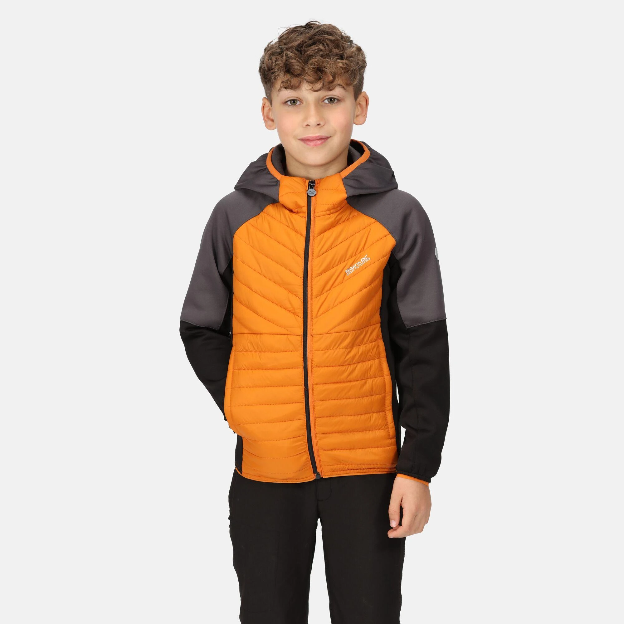 Regatta Kielder Hybrid VI Kids Walking Hooded Jacket 7 Regatta Kielder Hybrid VI Kids Walking Hooded Jacket - Image 5