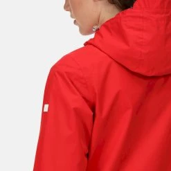 Regatta Womens/Ladies Baysea Waterproof Jacket (True Red) -jacket shop k2b40c1df890b5aadfbd9b888a7ceb147
