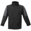 Regatta Mens Defender III 3In1 Jacket (Waterproof & Windproof) (Black/Seal Grey)
